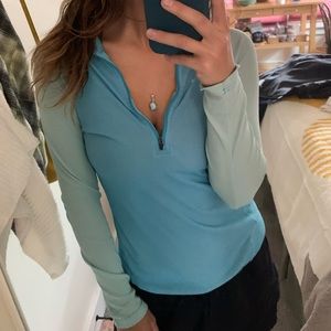 Patagonia capilene long sleeve zip shirt